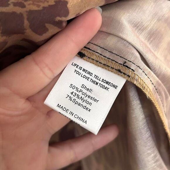 LPA revolve Leopard Print Sweetheart Mini Dress Adjustable Straps | Size Medium - Picture 5 of 5